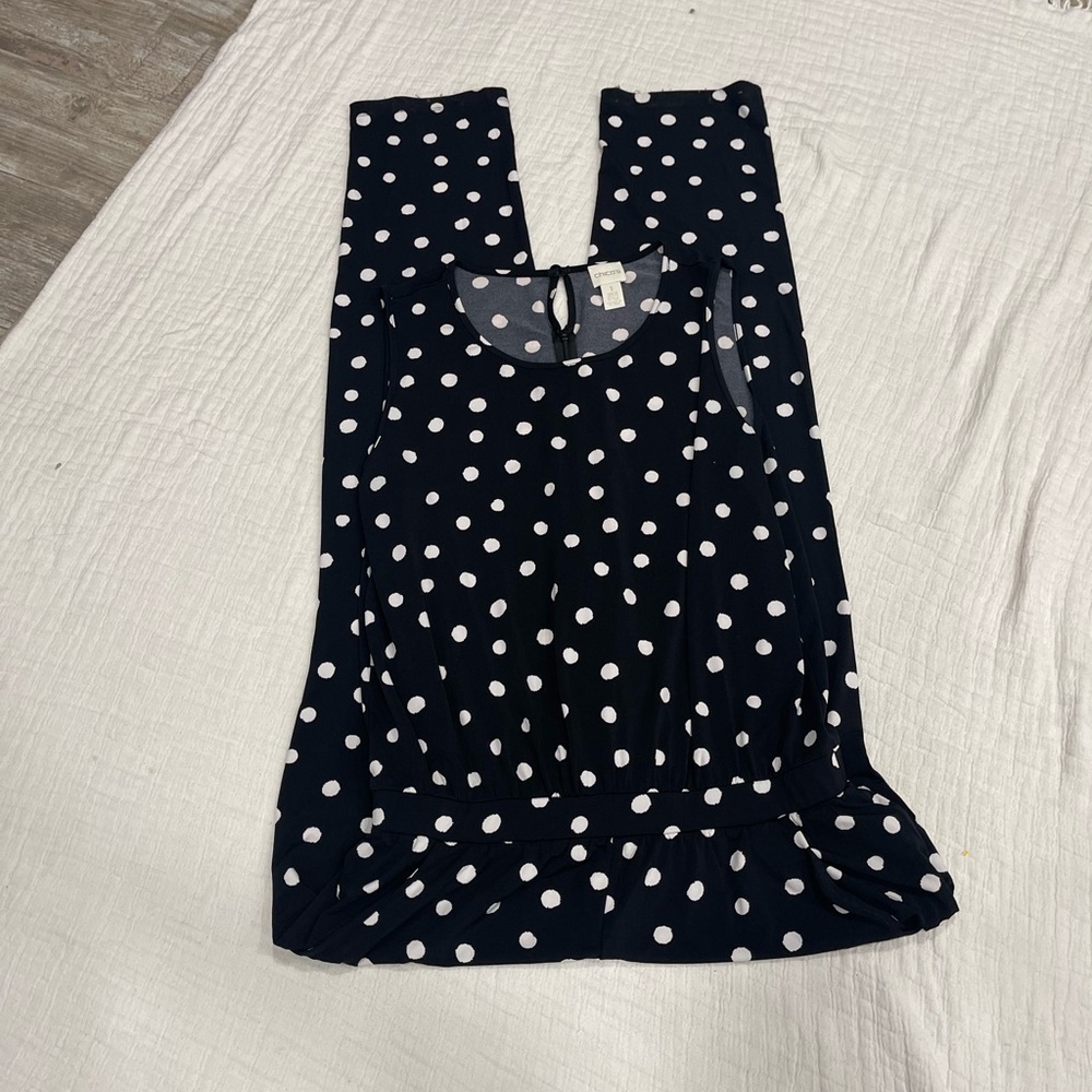 Chico's Polka Dot Romper